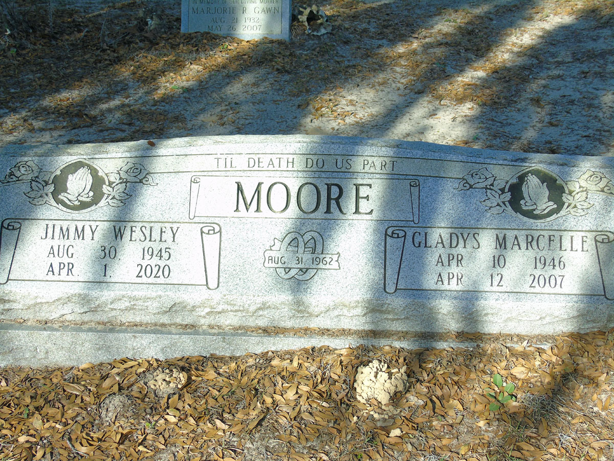 Headstone for Moore, Jimmy Wesley